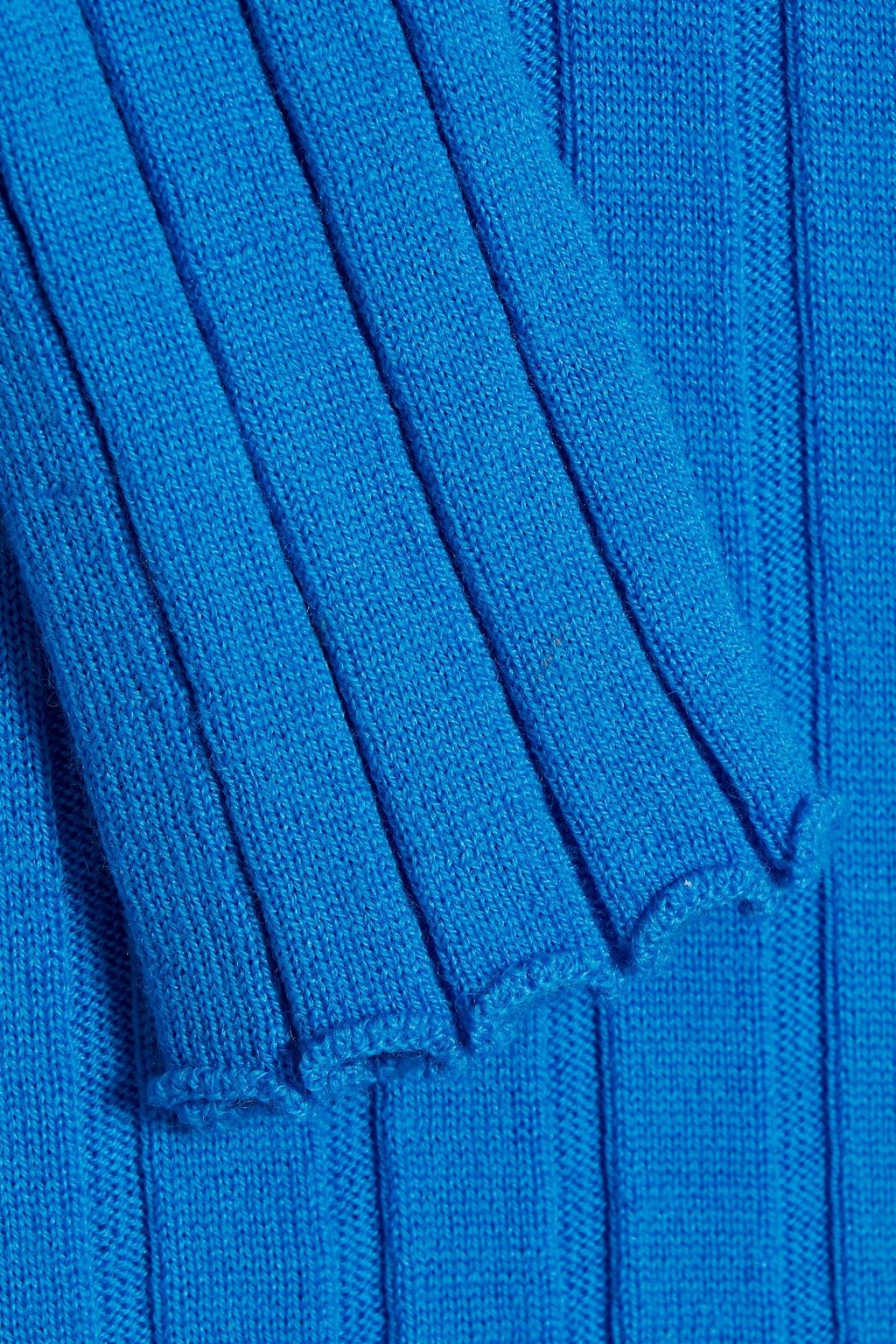 PETAR PETROV Fiora ribbed merino wool polo sweater