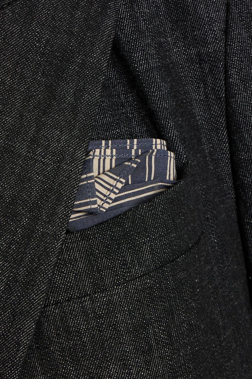 BRUNELLO CUCINELLI Double-breasted denim coat