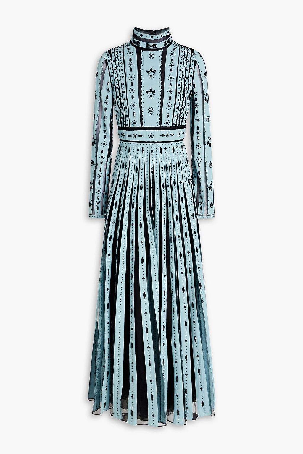 Pak at lægge Napier Tilintetgøre VALENTINO GARAVANI Embellished crepe de chine and tulle maxi dress | Sale  up to 70% off | THE OUTNET