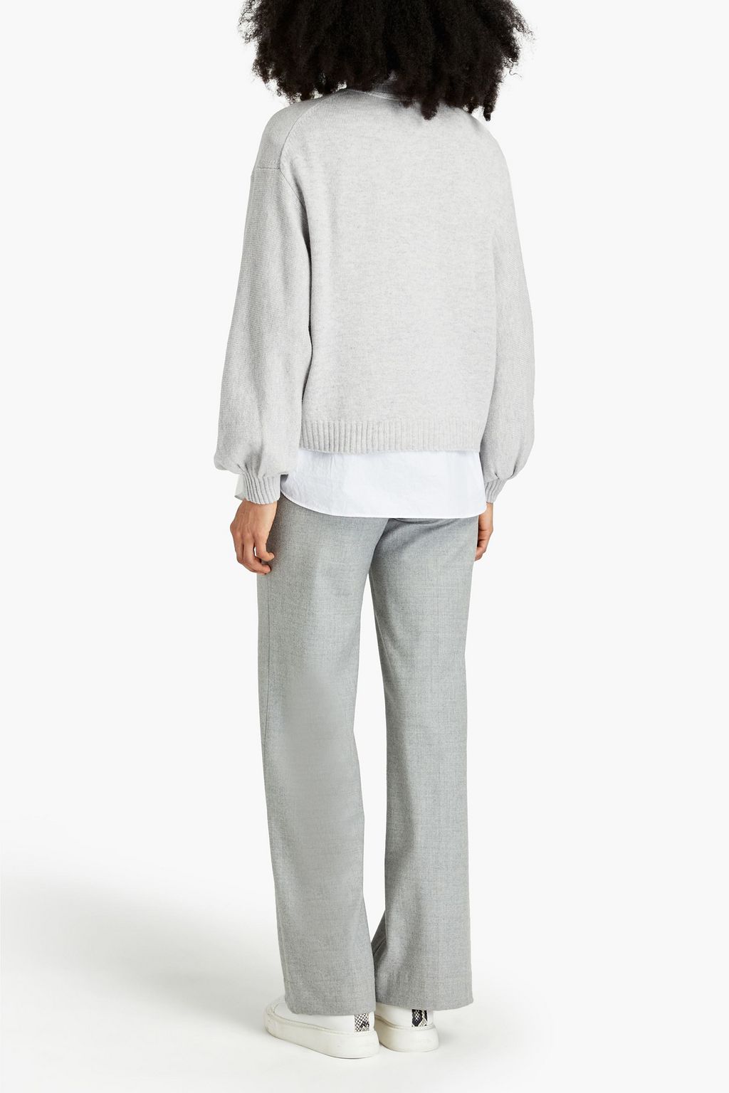 BA&SH Yann Pullover aus einer Woll-Yakwollmischung