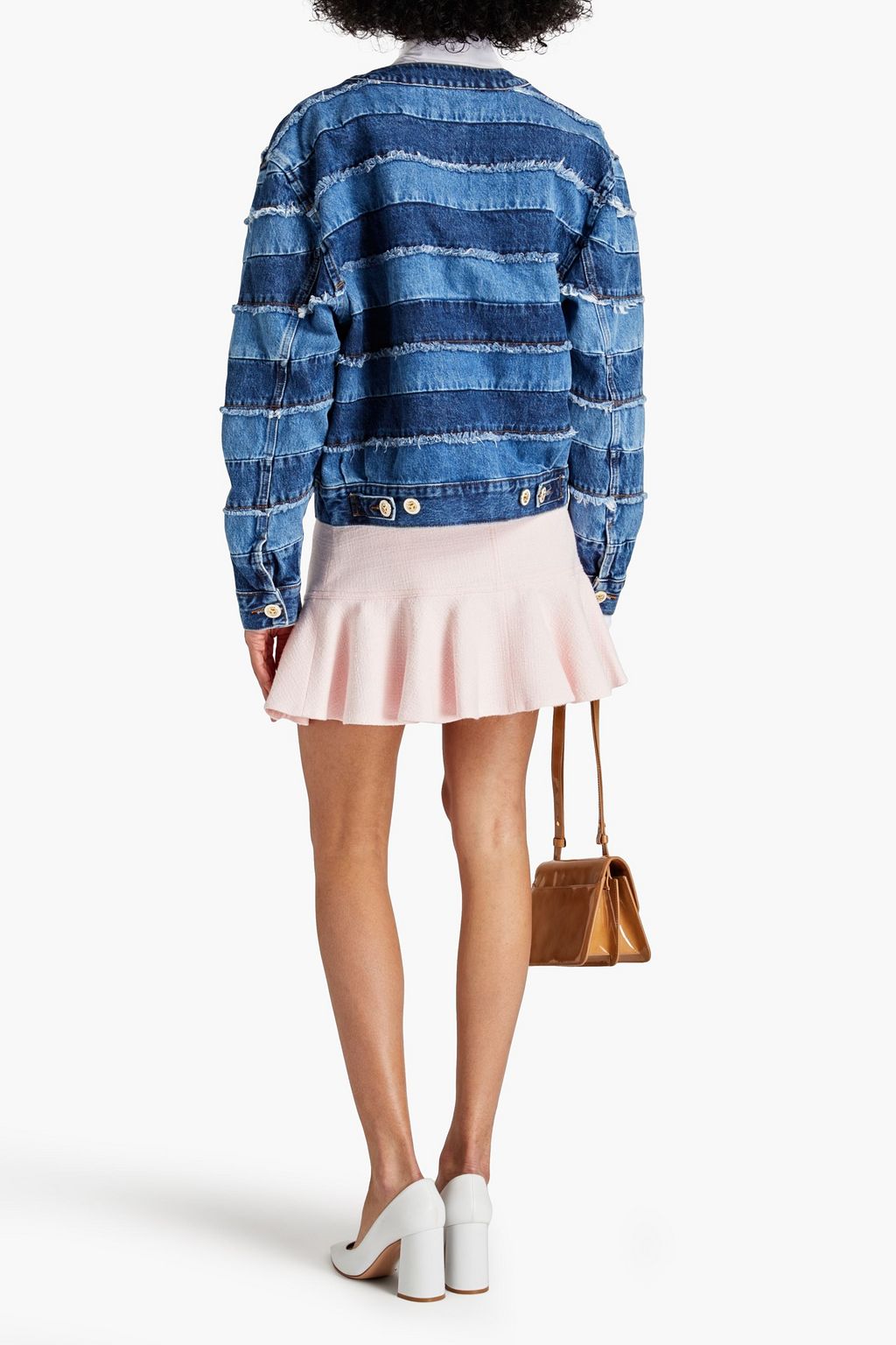 SANDRO Faded denim jacket