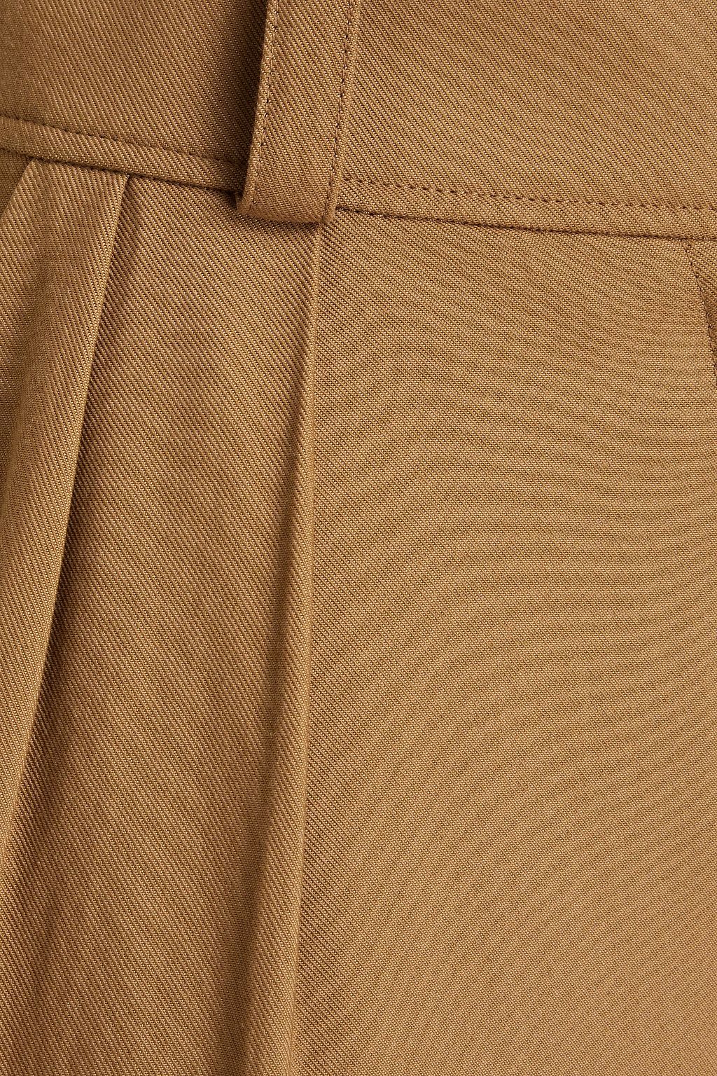 BA&SH Baphir Cropped Karottenhose aus Twill mit Falten