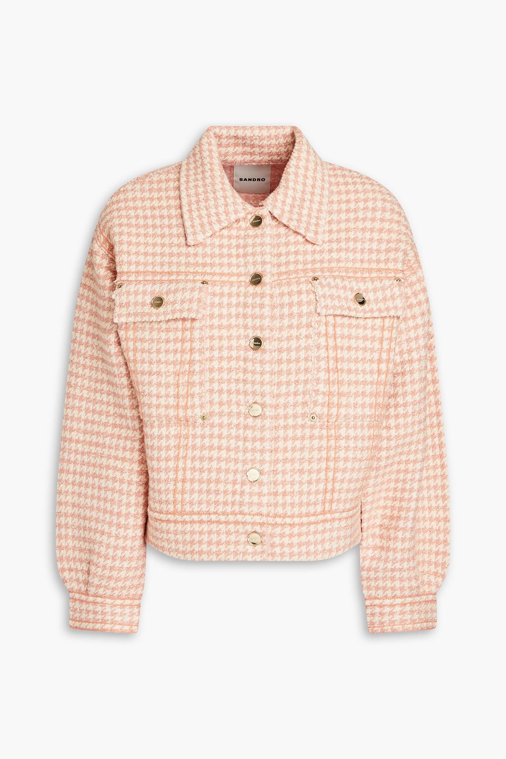 Houndstooth tweed jacket