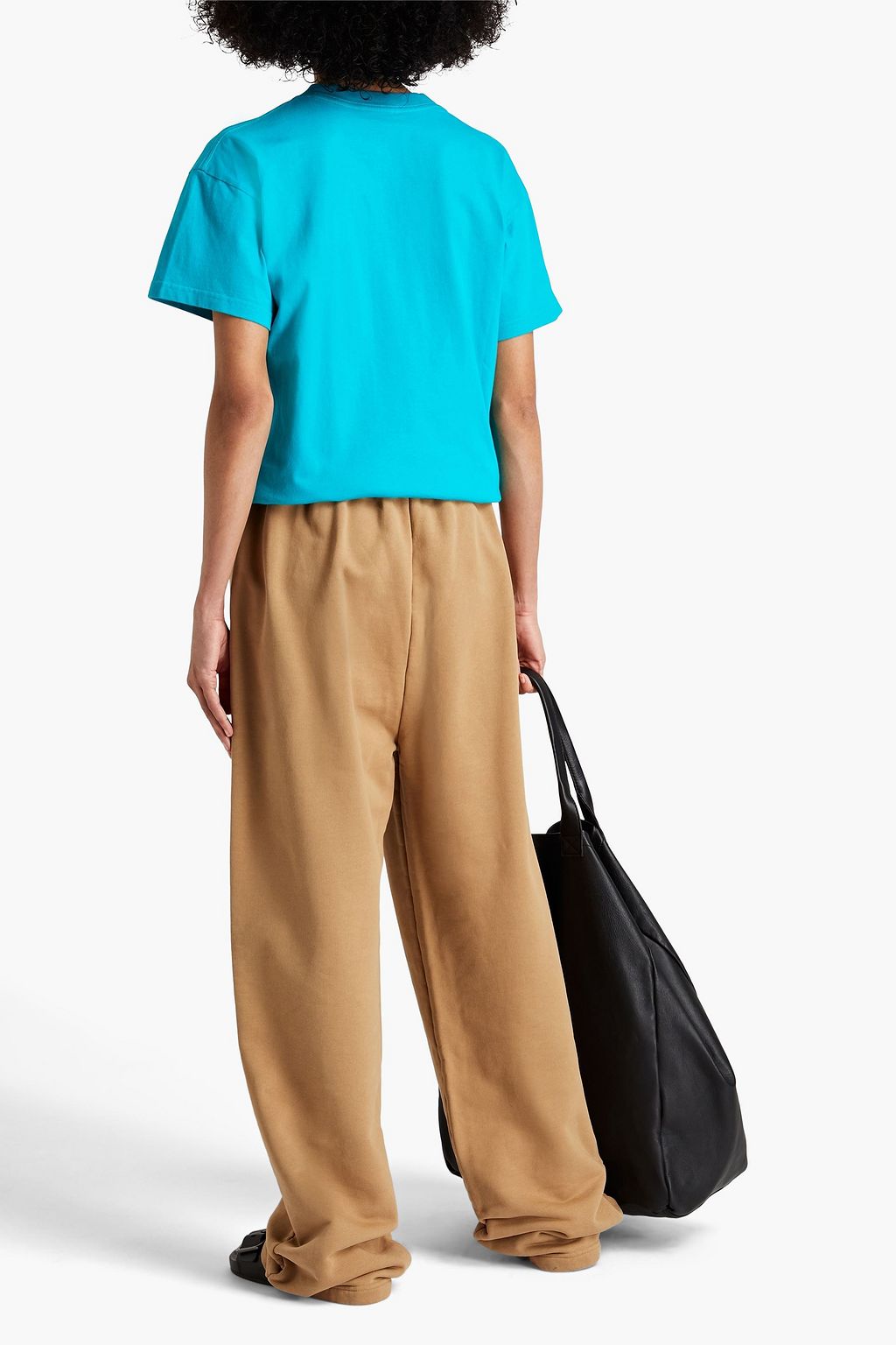 BALENCIAGA Track Pants aus Baumwollfrottee