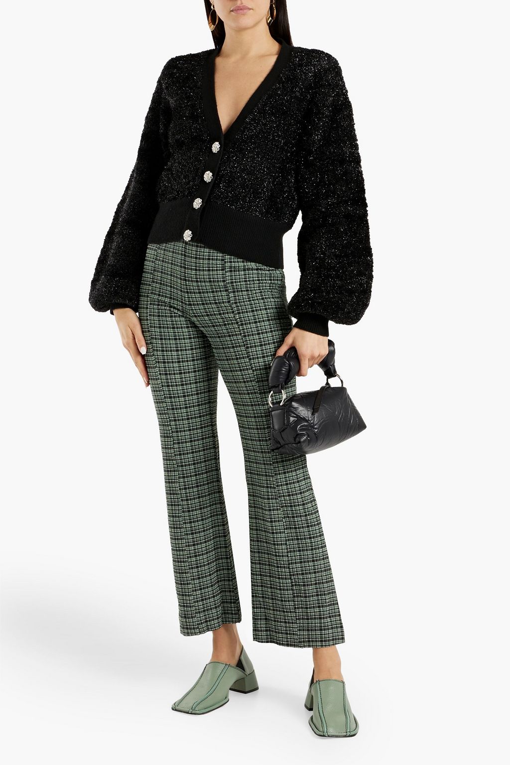 GANNI Tinsel cardigan