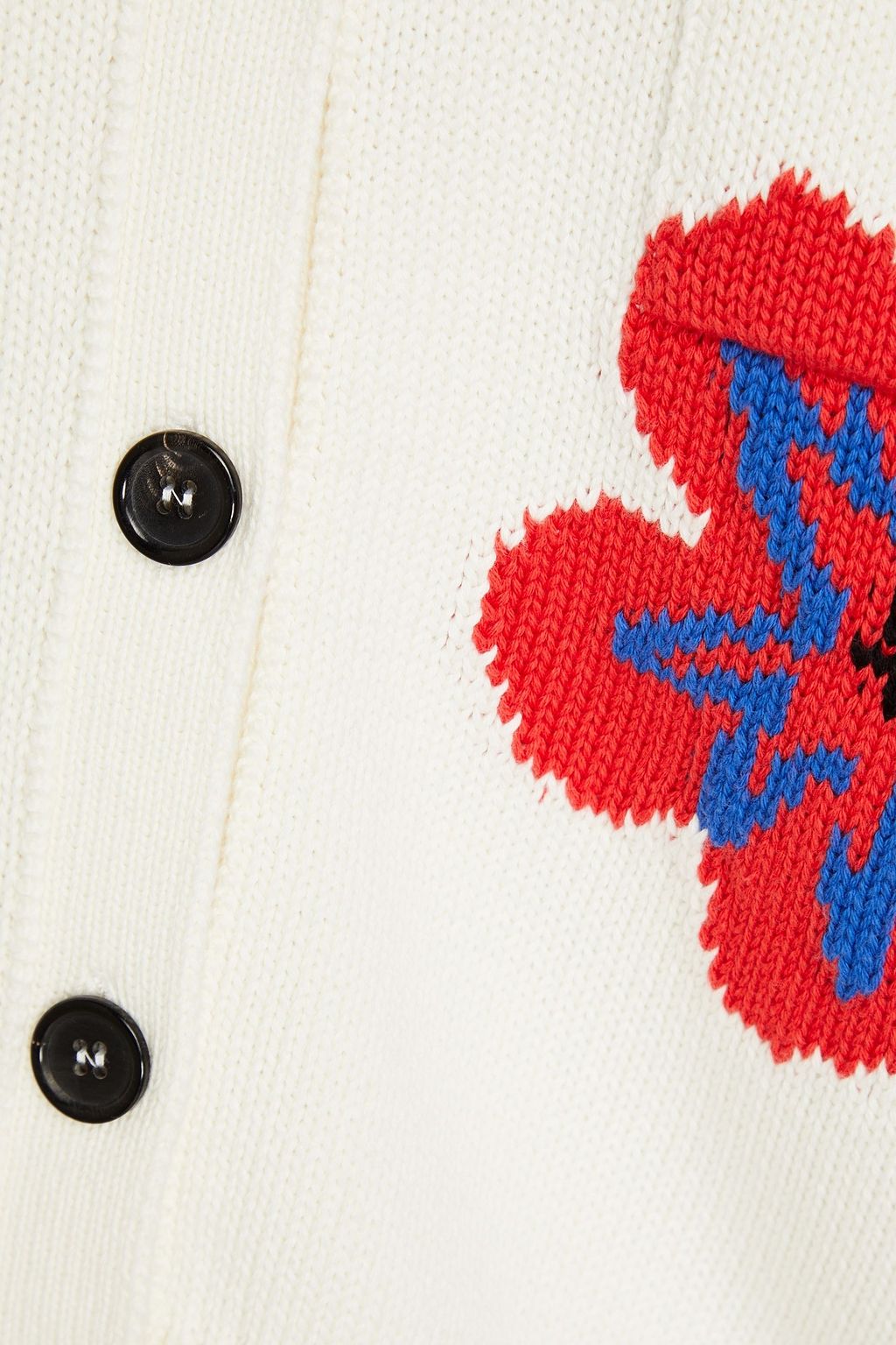 PS PAUL SMITH Intarsia cotton cardigan