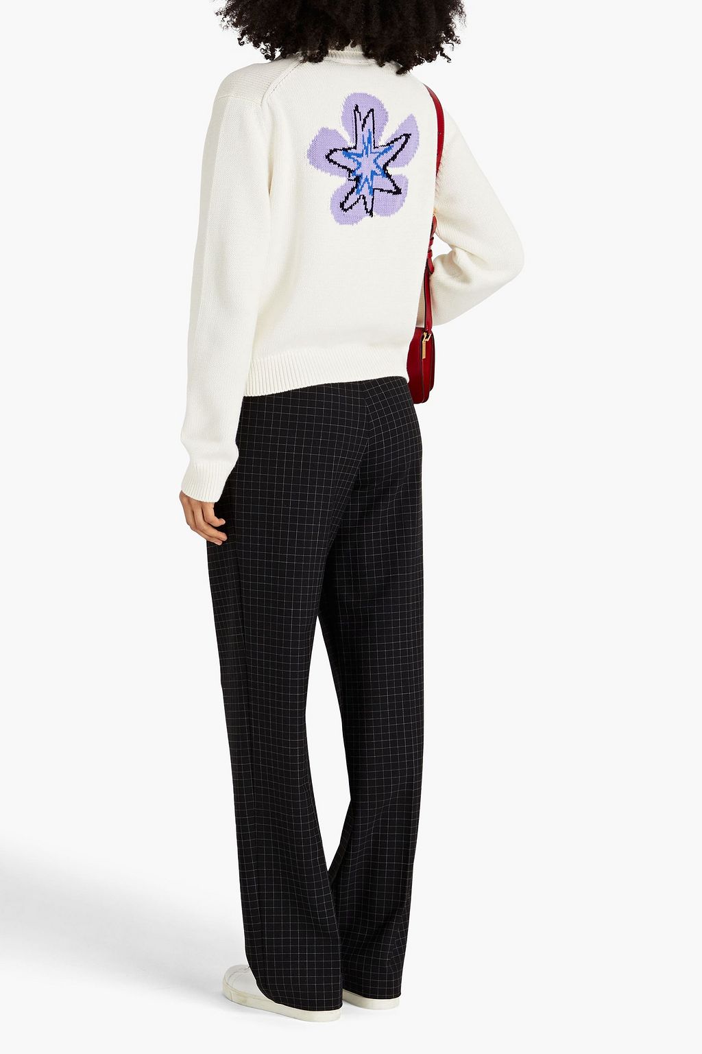 PS PAUL SMITH Intarsia cotton cardigan