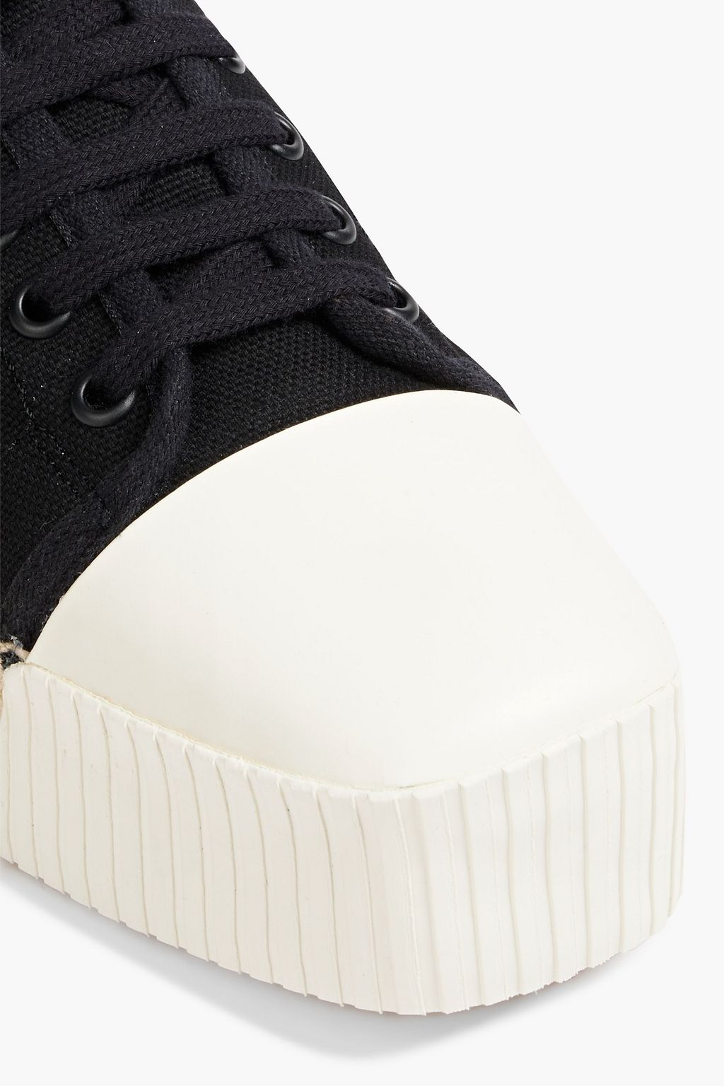 PALM ANGELS Canvas espadrille sneakers