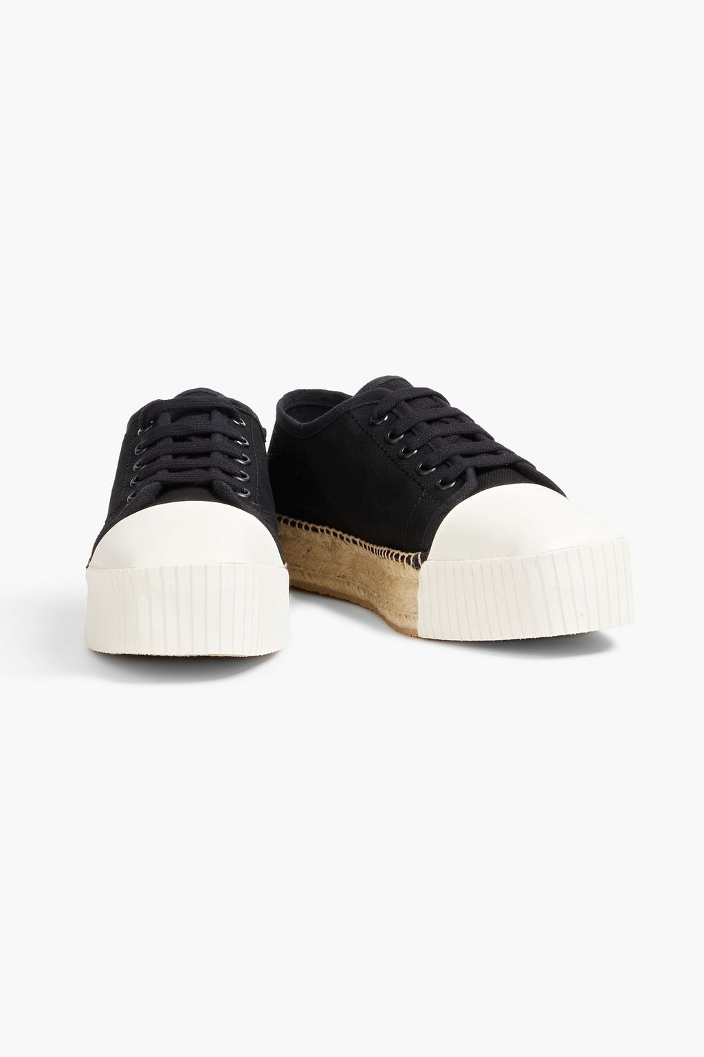 PALM ANGELS Canvas espadrille sneakers