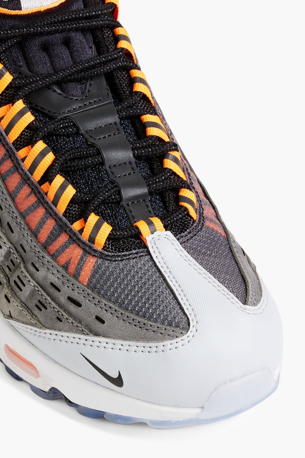 NIKE Air Max 95 mesh and leather sneakers
