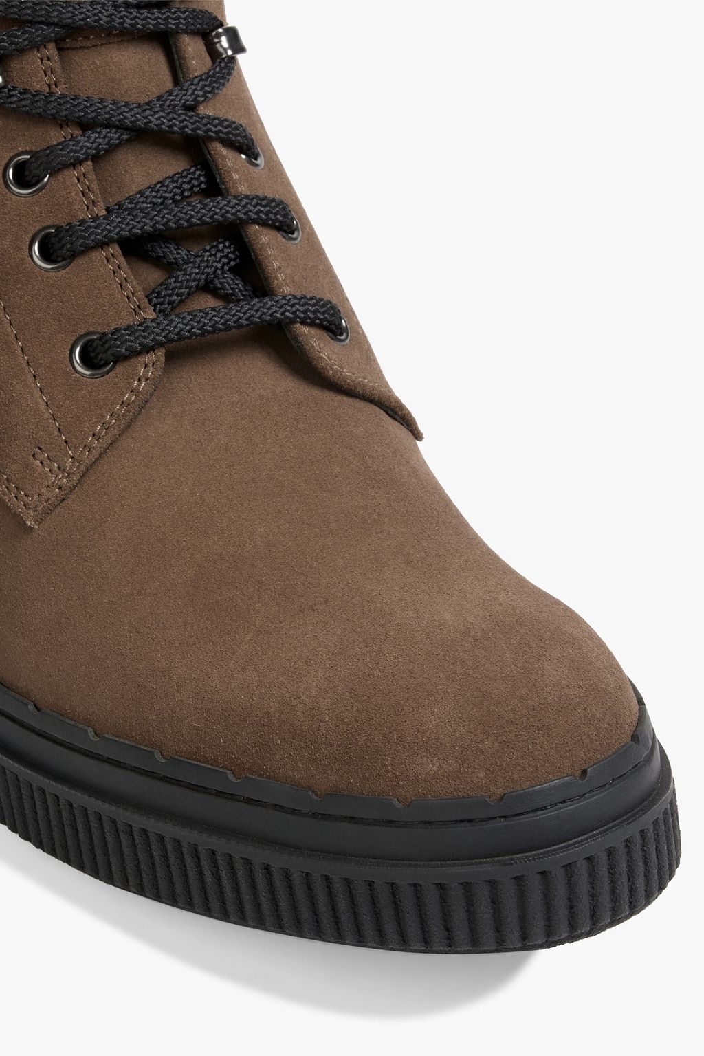 TOD'S Suede hiking boots