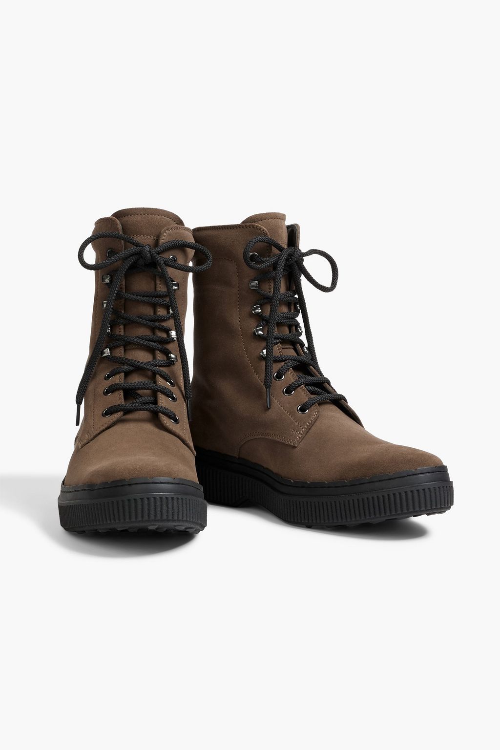 TOD'S Suede hiking boots