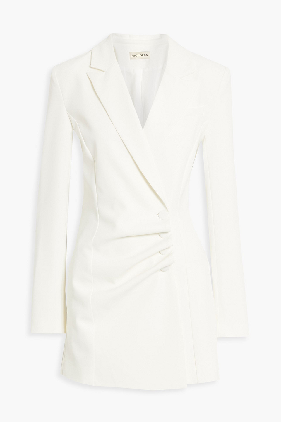 Nicholas Serene Blazer Mini Dress In Ivory