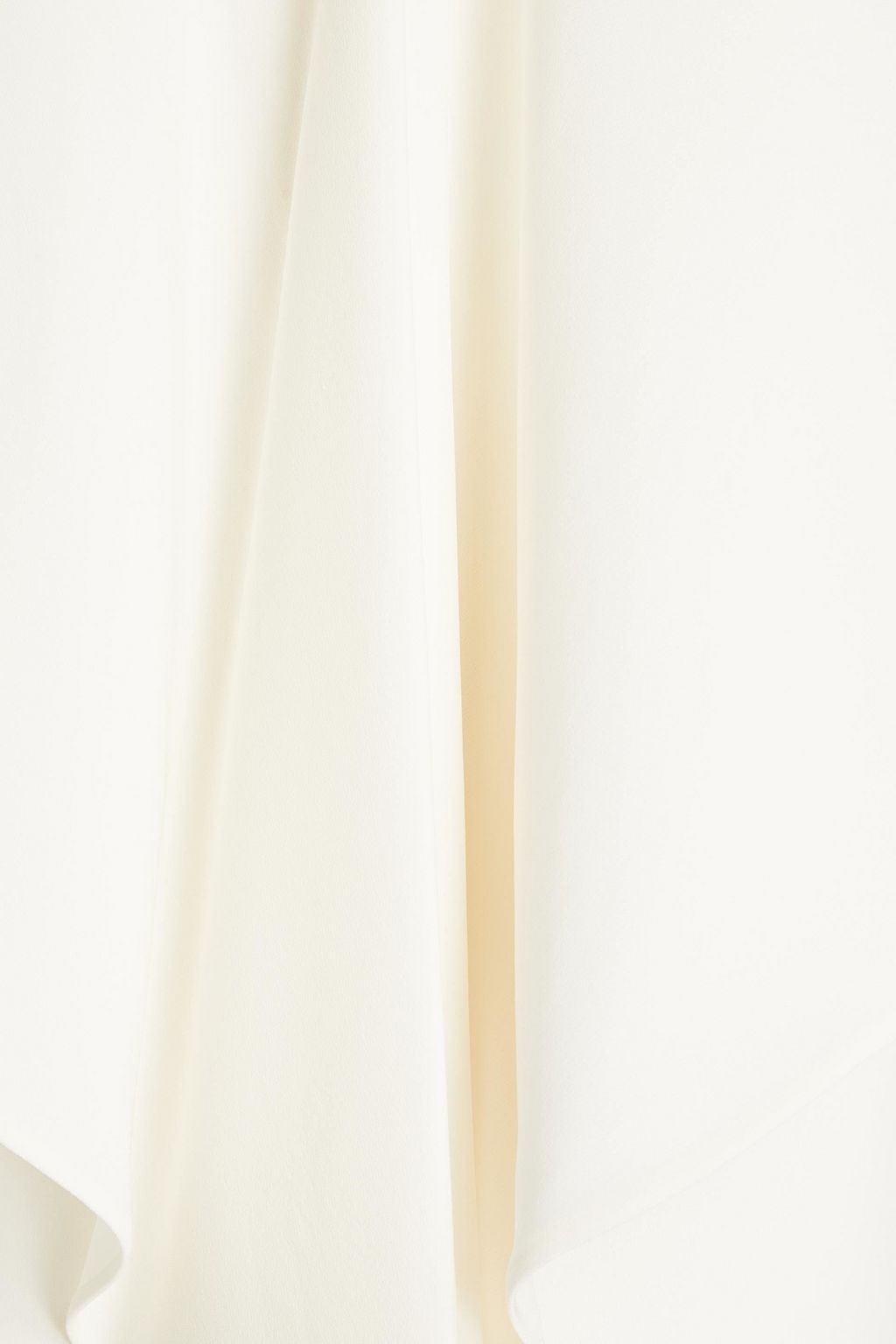 VALENTINO GARAVANI Cape-effect ruffled silk crepe de chine maxi dress