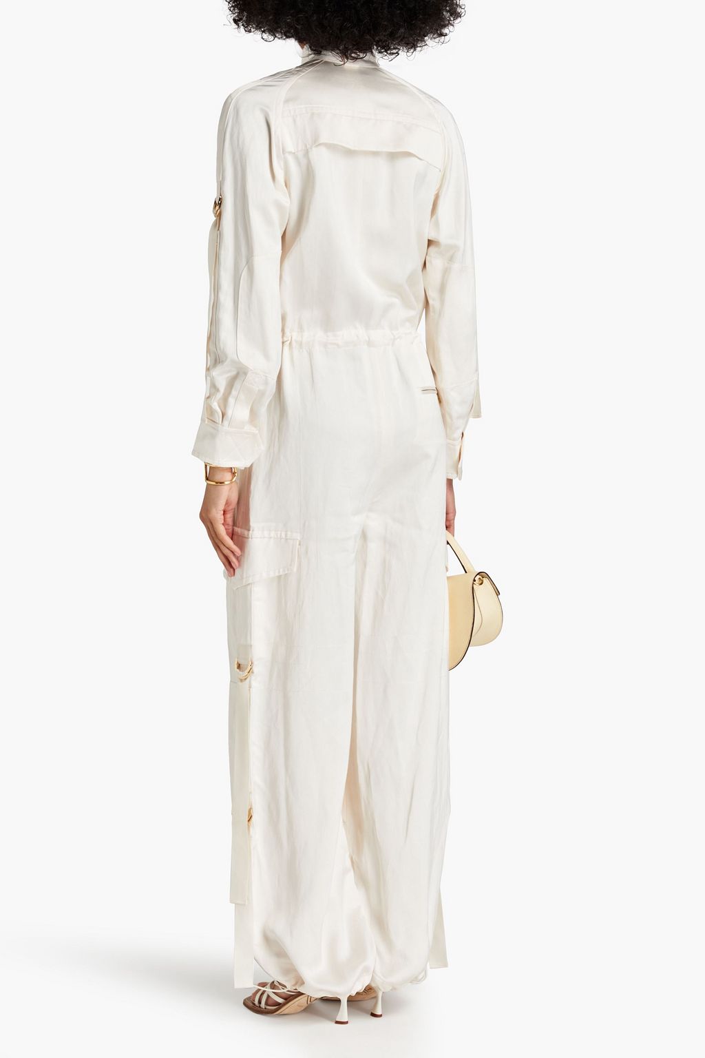 ZIMMERMANN Satin wide-leg jumpsuit
