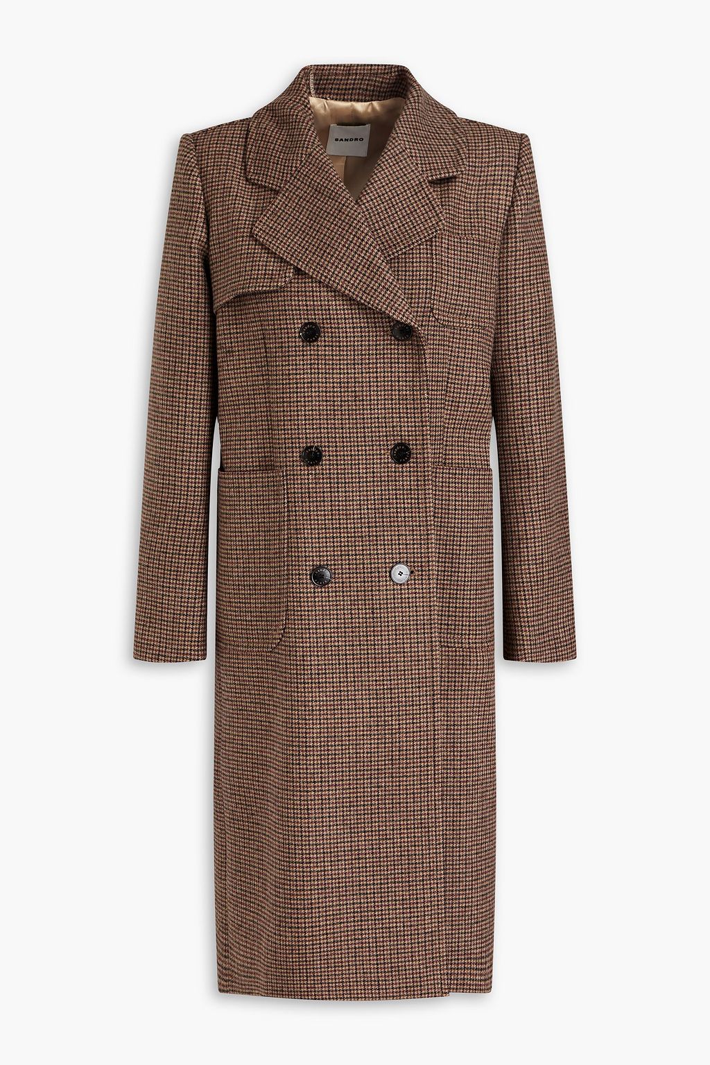 Sandro sales houndstooth coat