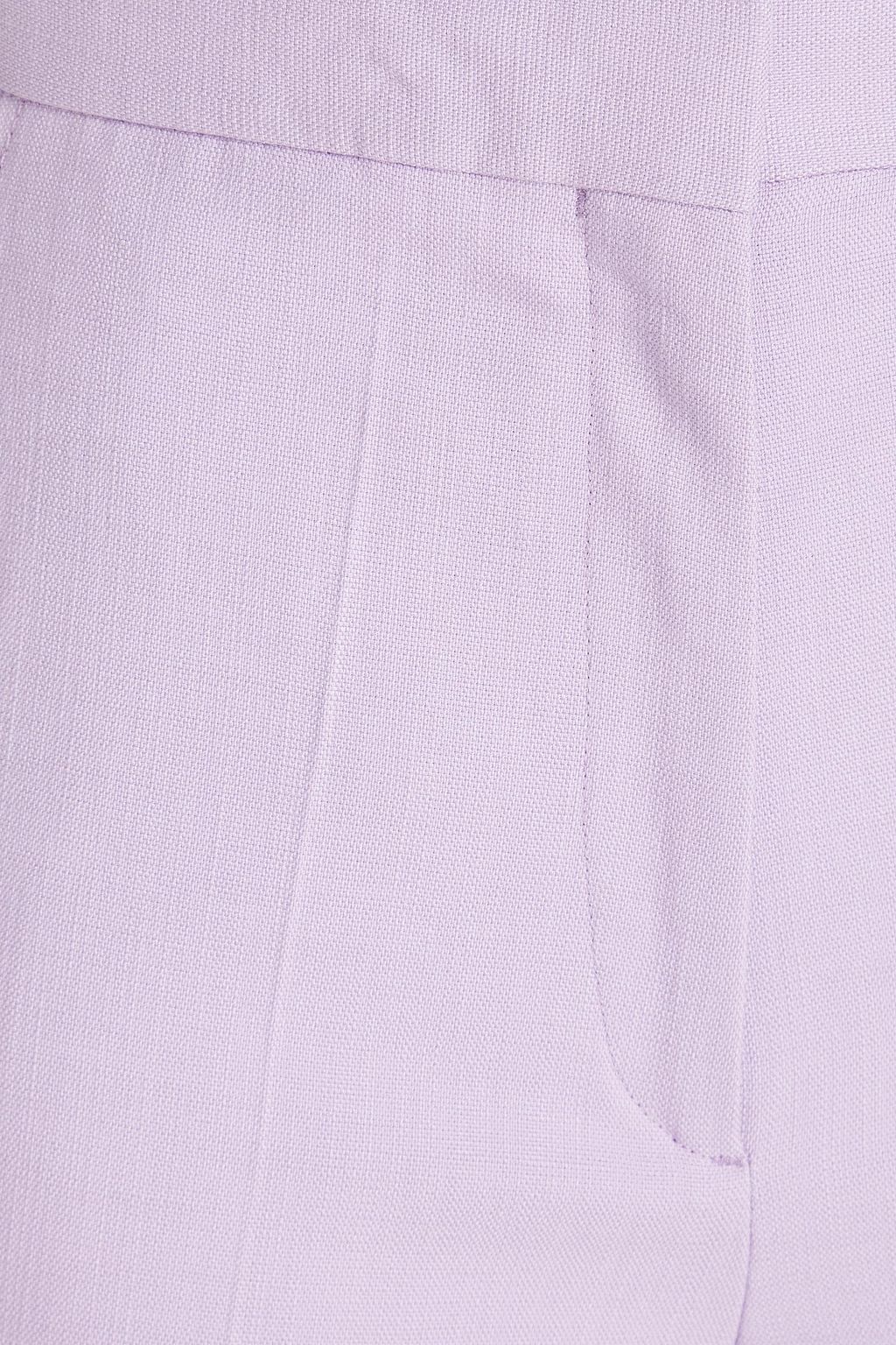 SANDRO Grain de poudre straight-leg pants