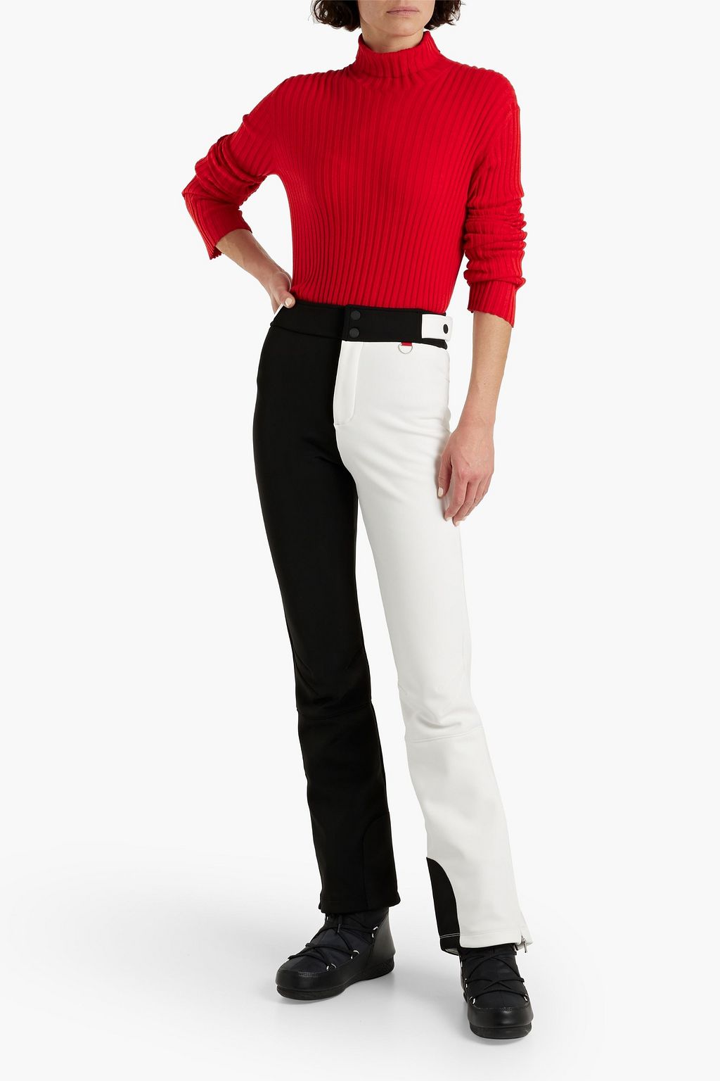 CORDOVA Saint Moritz two-tone bootcut ski pants