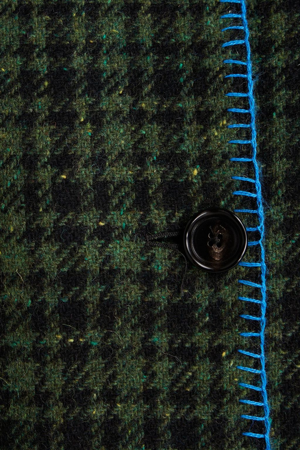 MARNI Checked wool-blend coat