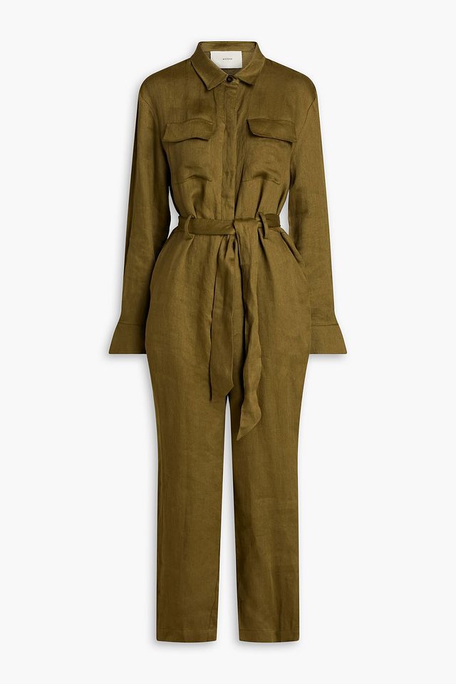 Antwerp organic linen jumpsuit