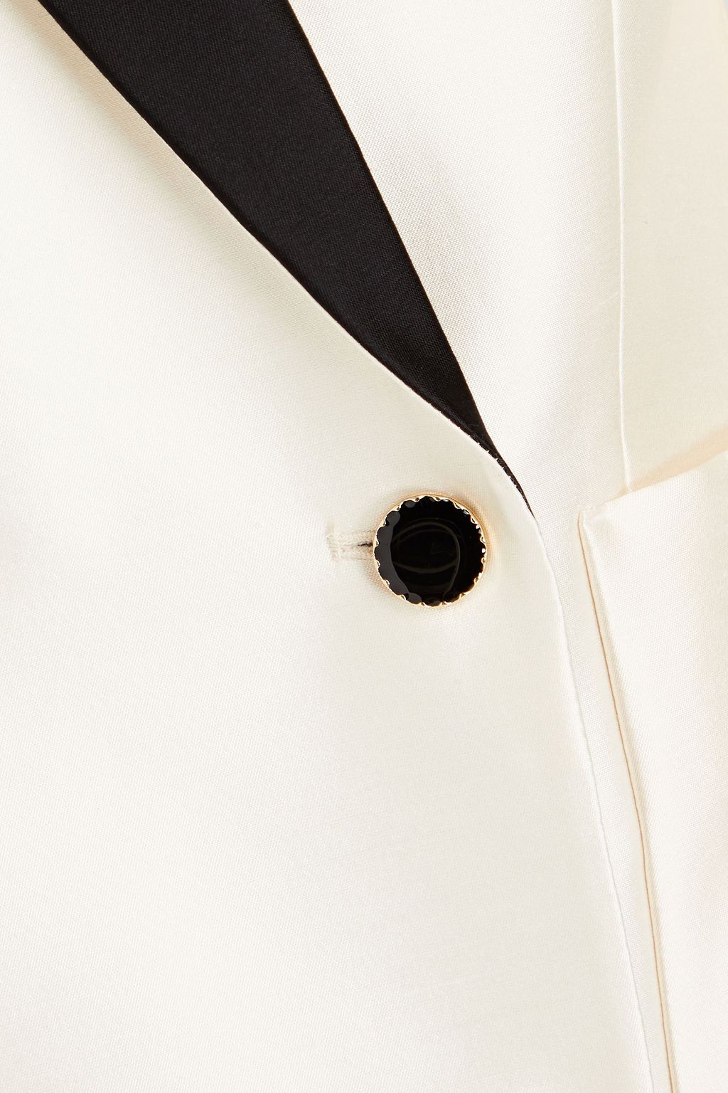 ZIMMERMANN Double-breasted wool and silk-blend mini tuxedo dress