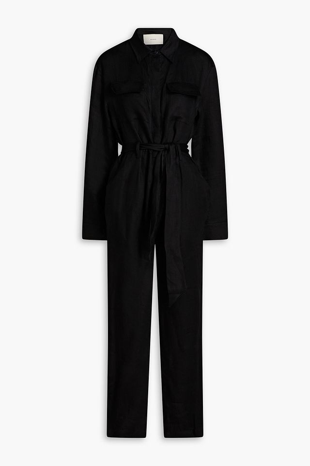 Antwerp organic linen jumpsuit