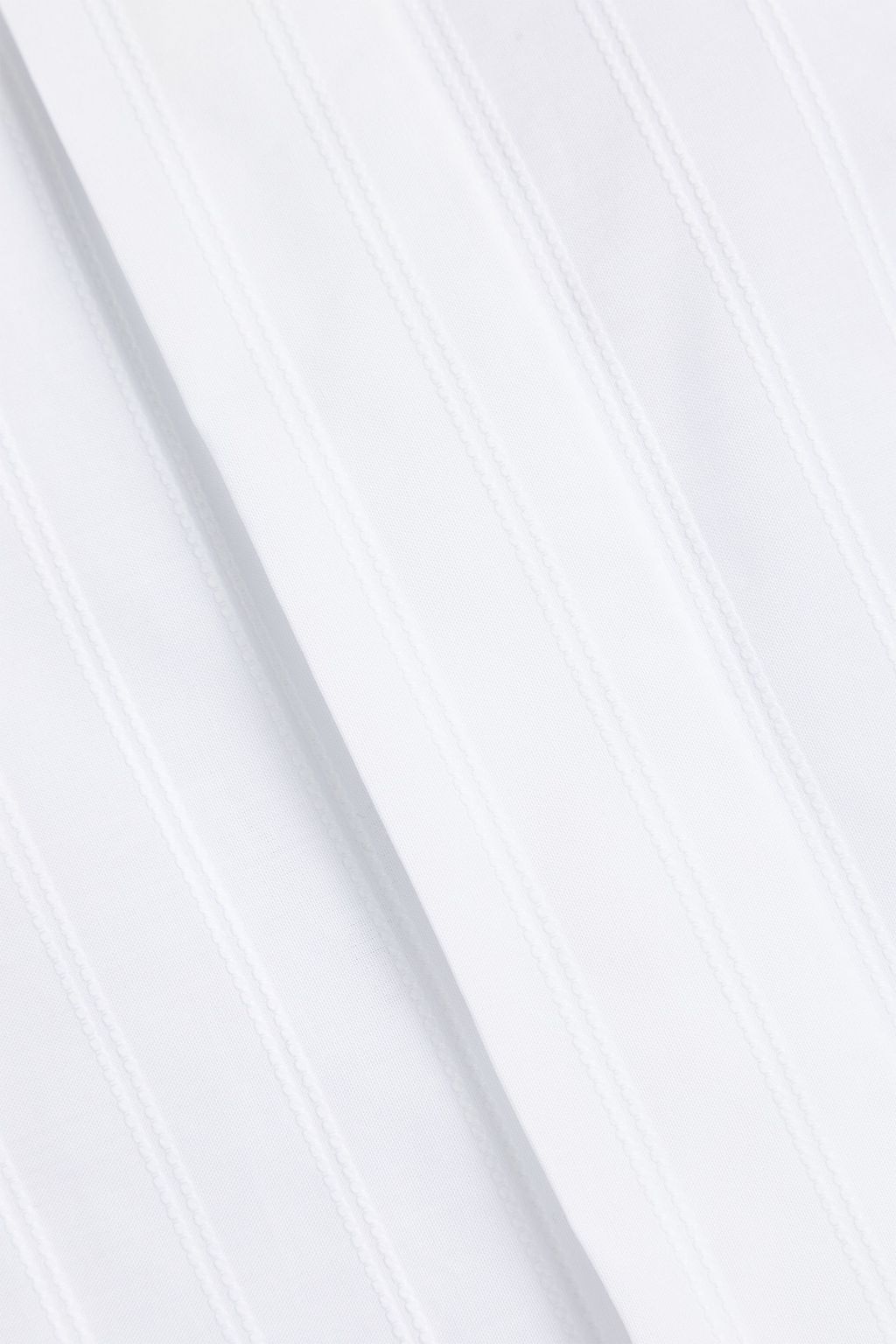 MARNI Embroidered cotton-poplin shirt