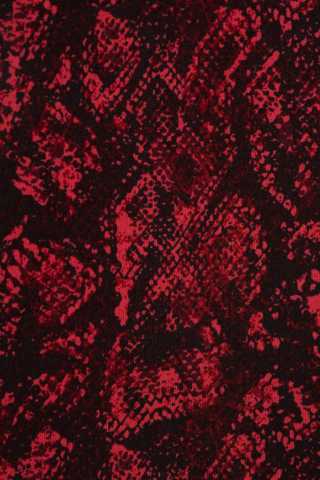 RAG & BONE Snake-print organic cotton-jersey T-shirt
