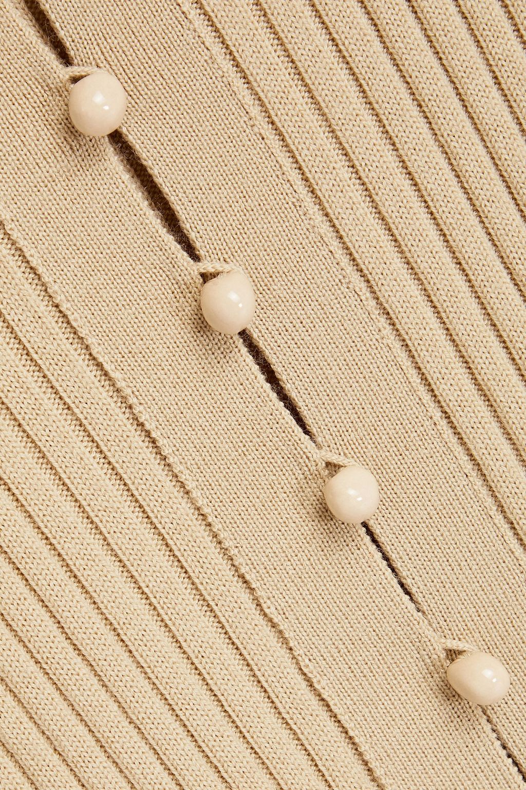 CHLOÉ Ribbed wool and cashmere top