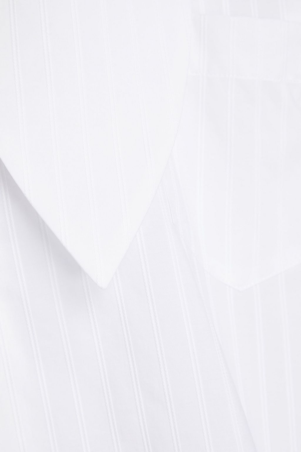 MARNI Embroidered cotton-poplin shirt