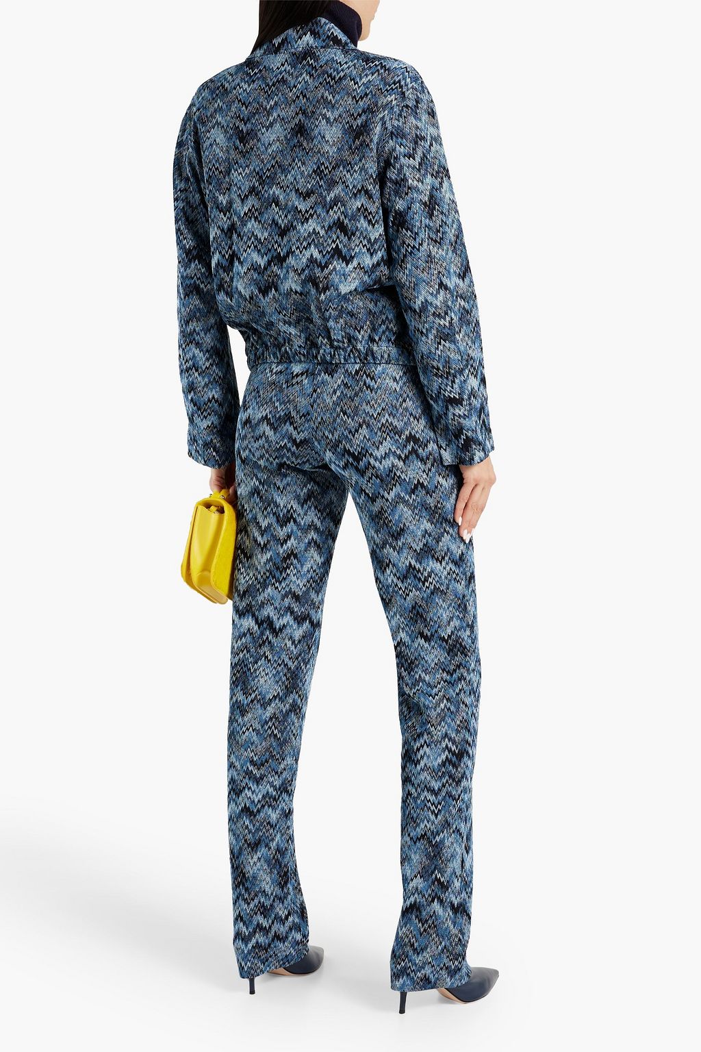 MISSONI Crochet-knit straight-leg pants