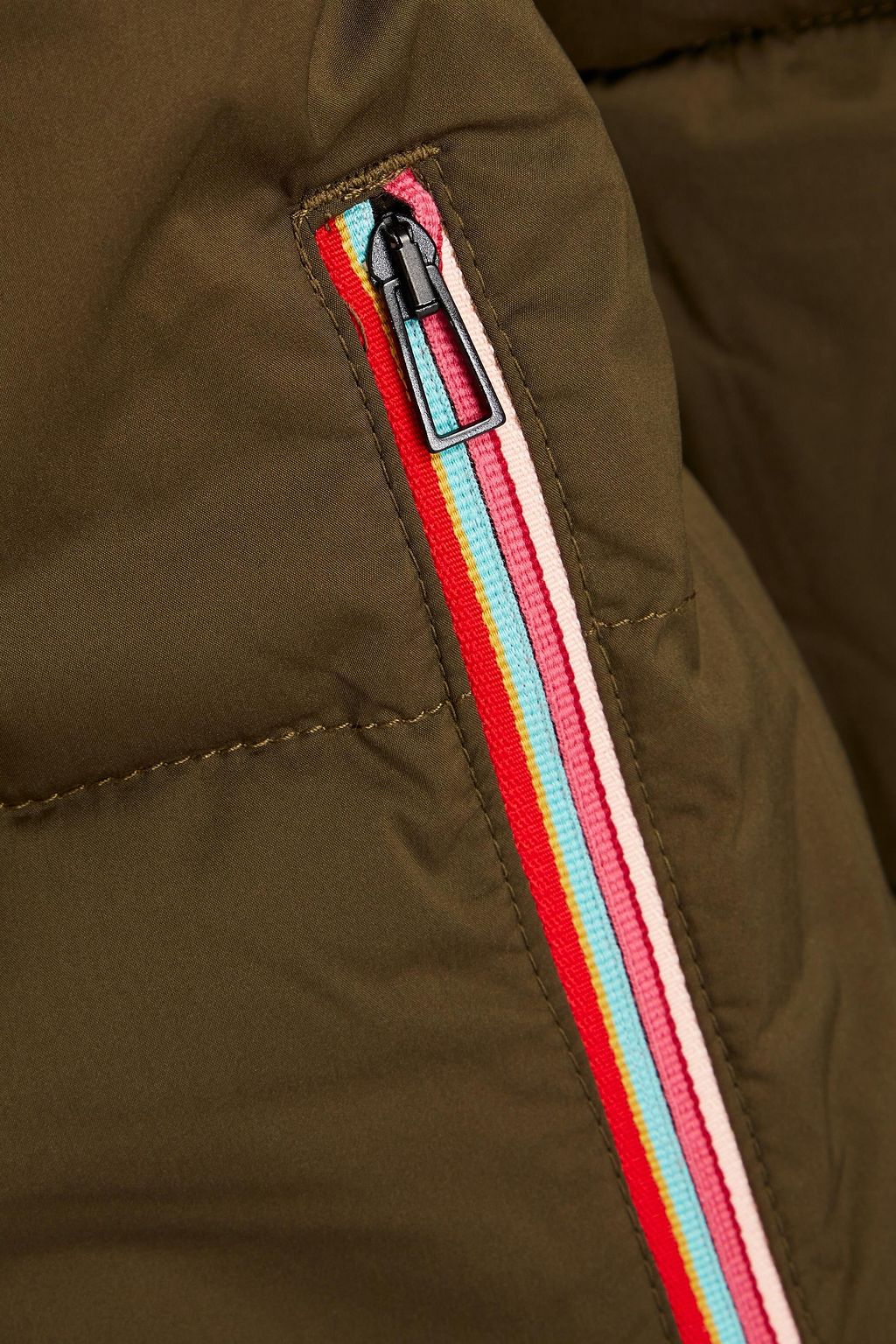 PAUL SMITH Quilted shell hooded coat
