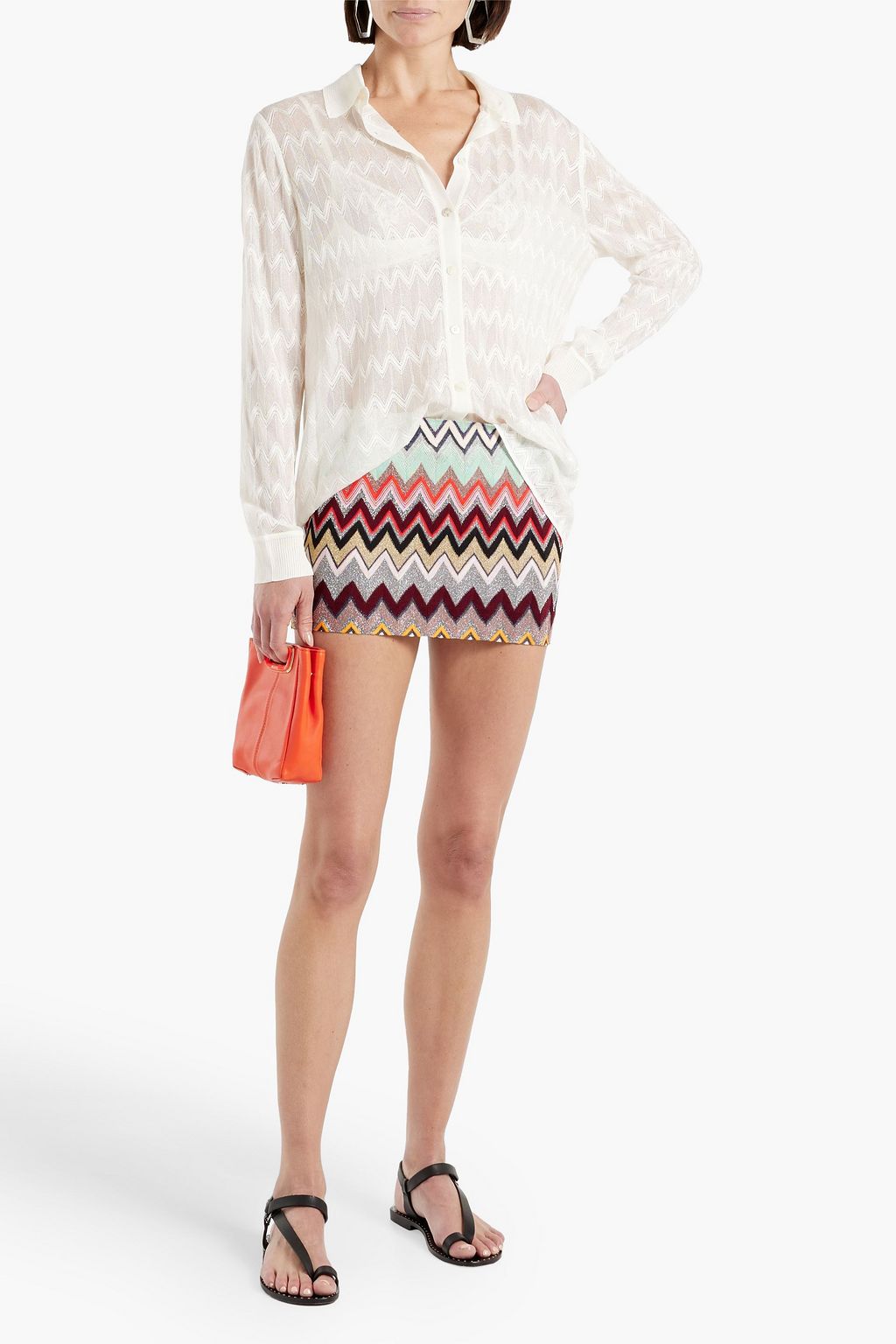 MISSONI Crochetknit shirt THE