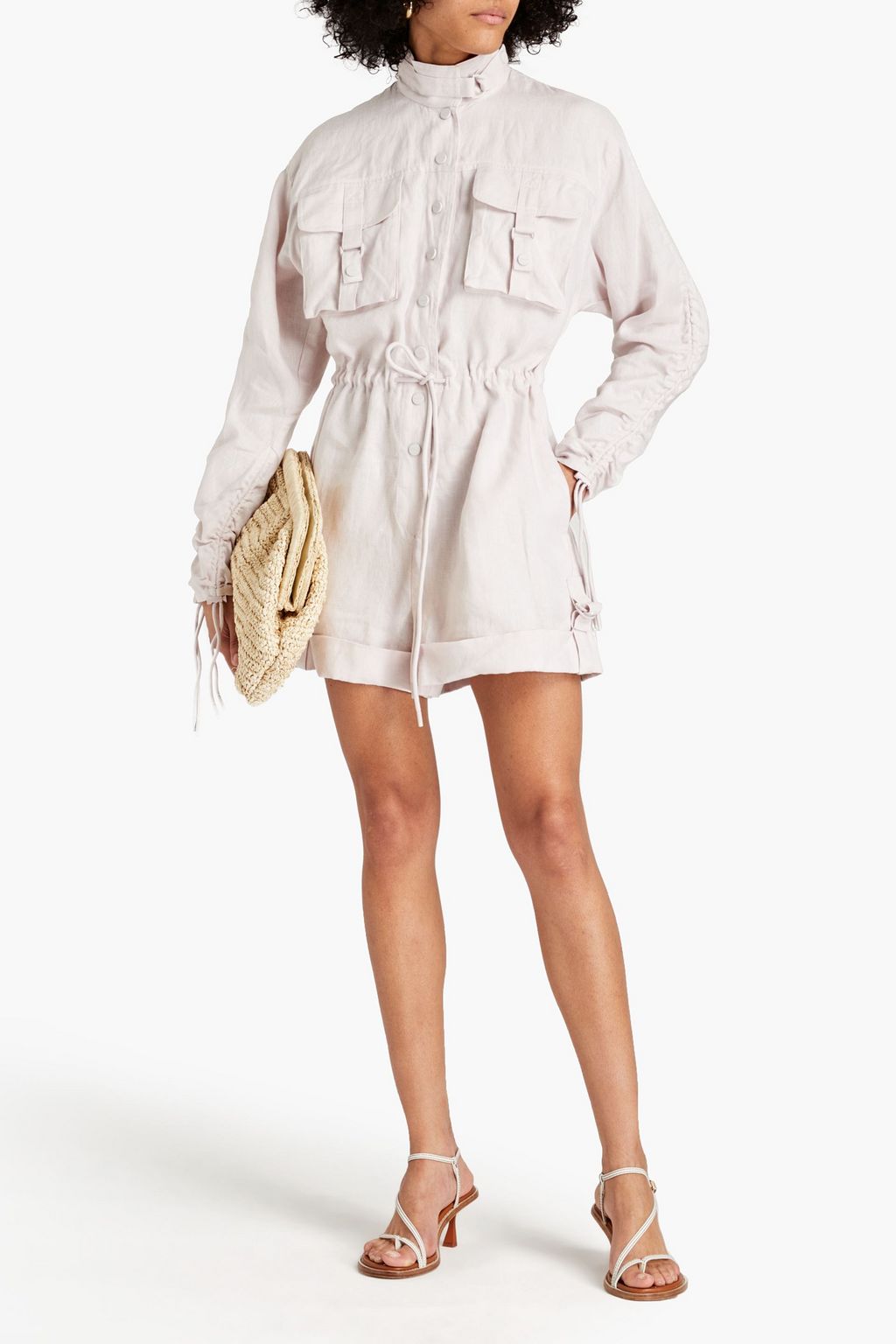 ZIMMERMANN Playsuit aus Leinen