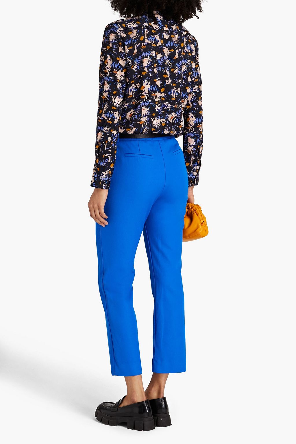 PAUL SMITH Printed crepe de chine shirt