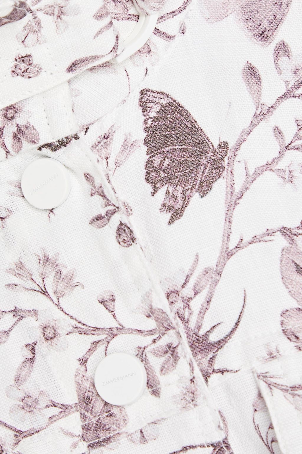 ZIMMERMANN Playsuit aus Leinen