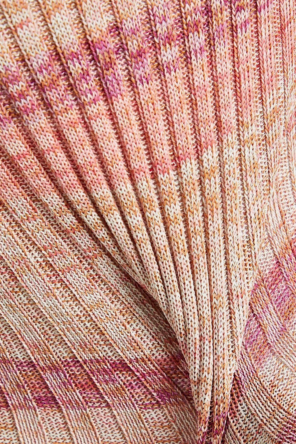 ZIMMERMANN Space-dyed ribbed-knit tank