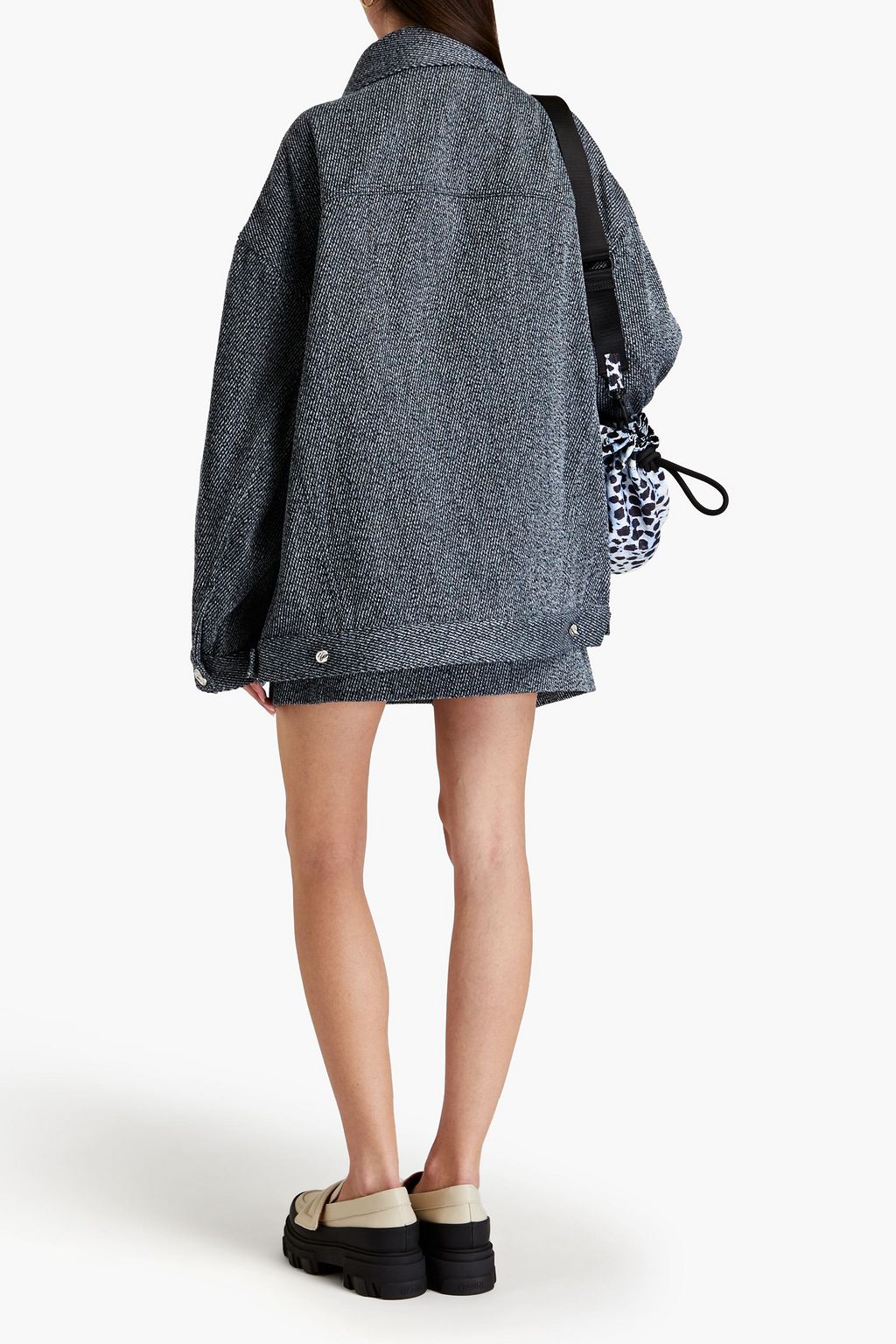 ACNE STUDIOS Morris marled cotton-blend twill jacket
