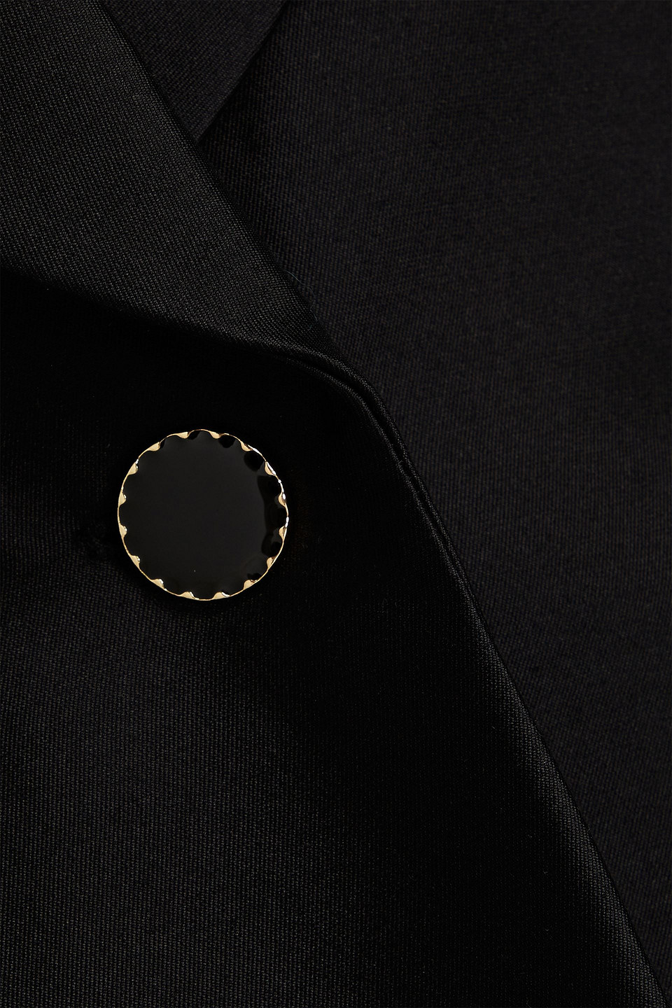 Zimmermann Wool And Silk-blend Blazer In Black
