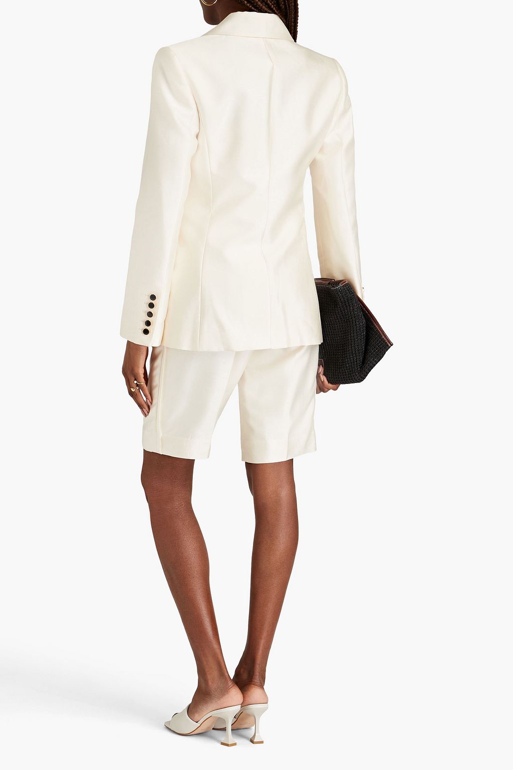 ZIMMERMANN Dancer Blazer aus einer Woll-Seidenmischung