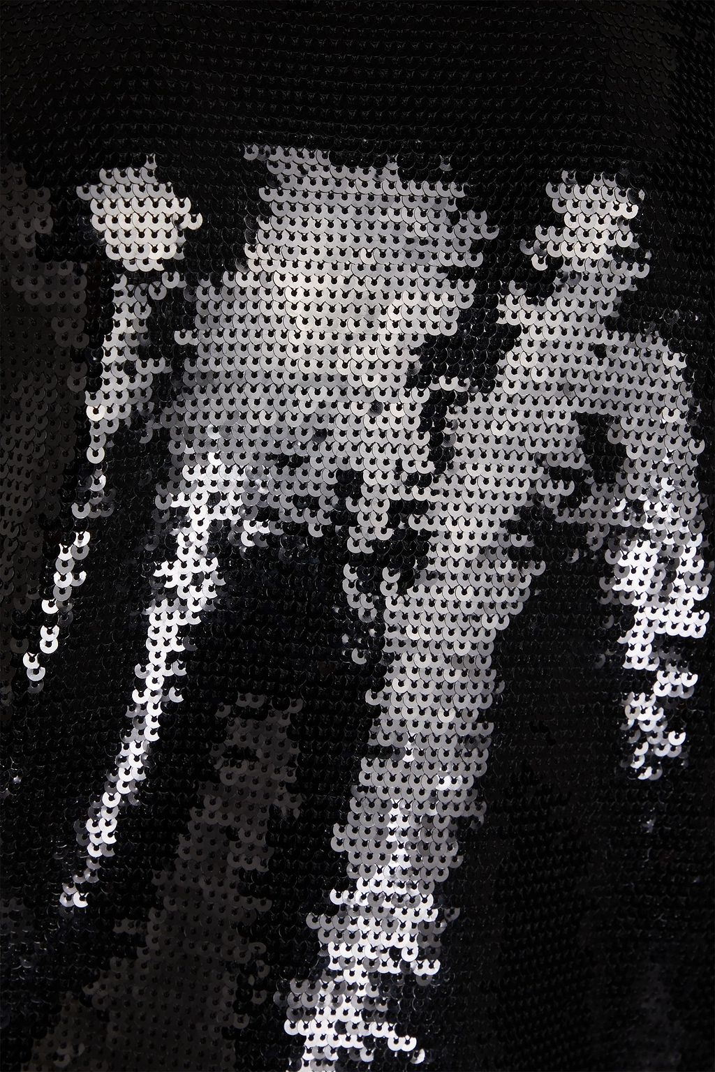 JOSEPH Sequined wool-blend turtleneck sweater