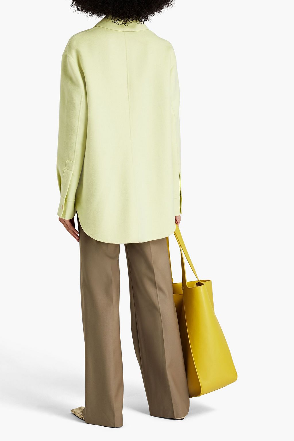 JOSEPH Jelia wool and silk-blend shirt