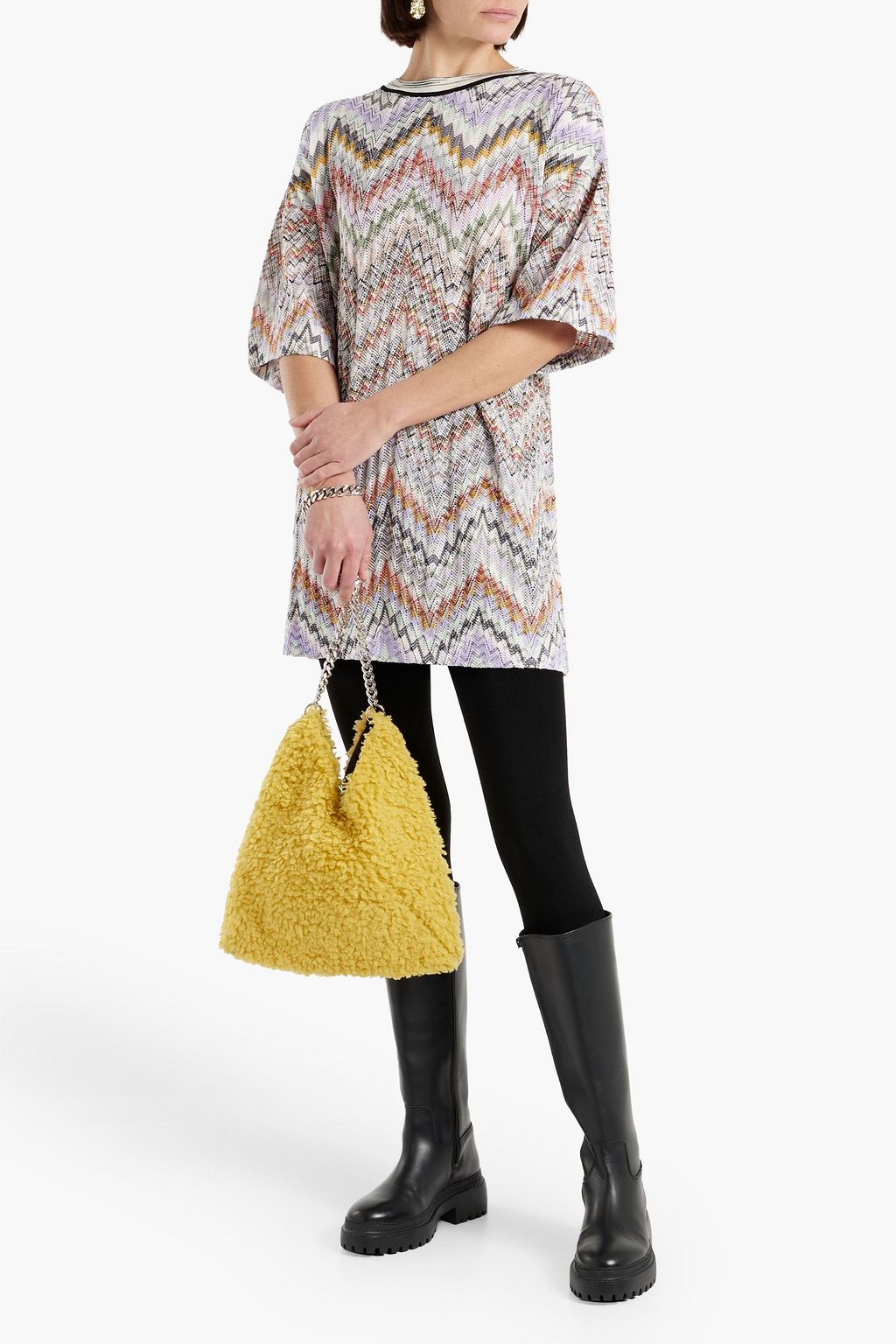 MISSONI Crochet-knit top