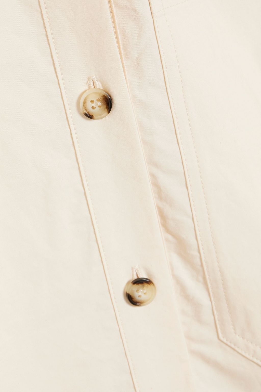 NANUSHKA Sabia broderie anglaise-trimmed cotton shirt