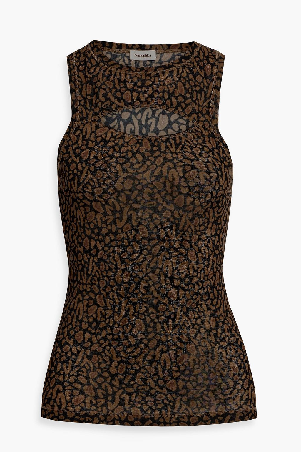 Nanushka leopard dress sale
