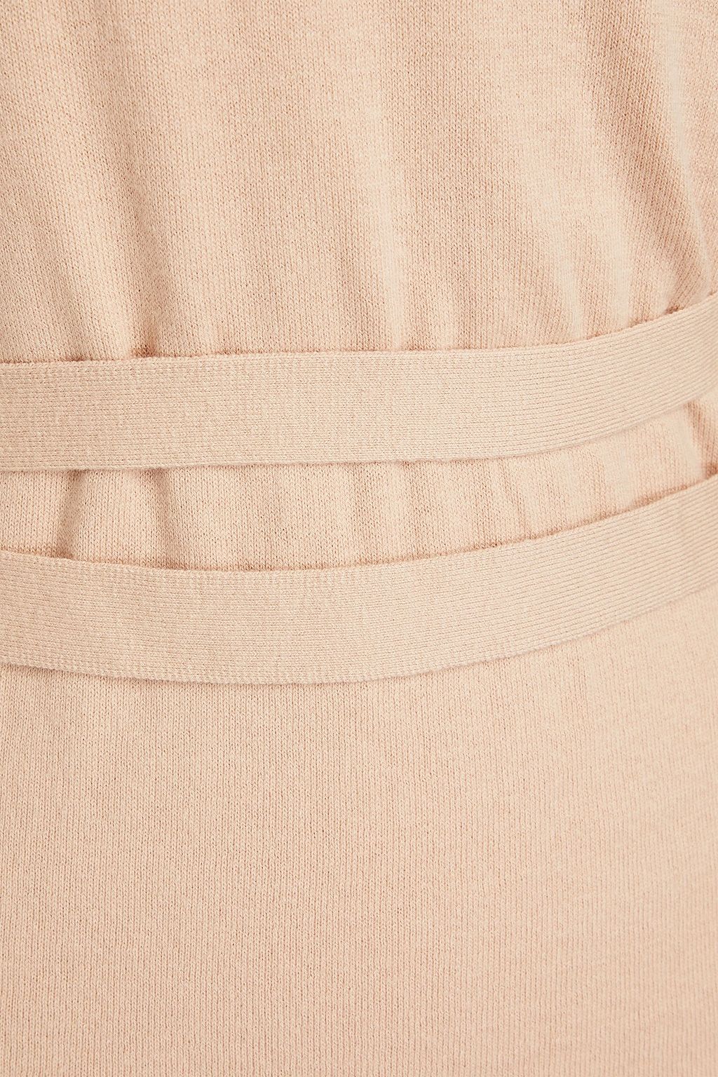 ZIMMERMANN Layered cotton-blend halterneck top