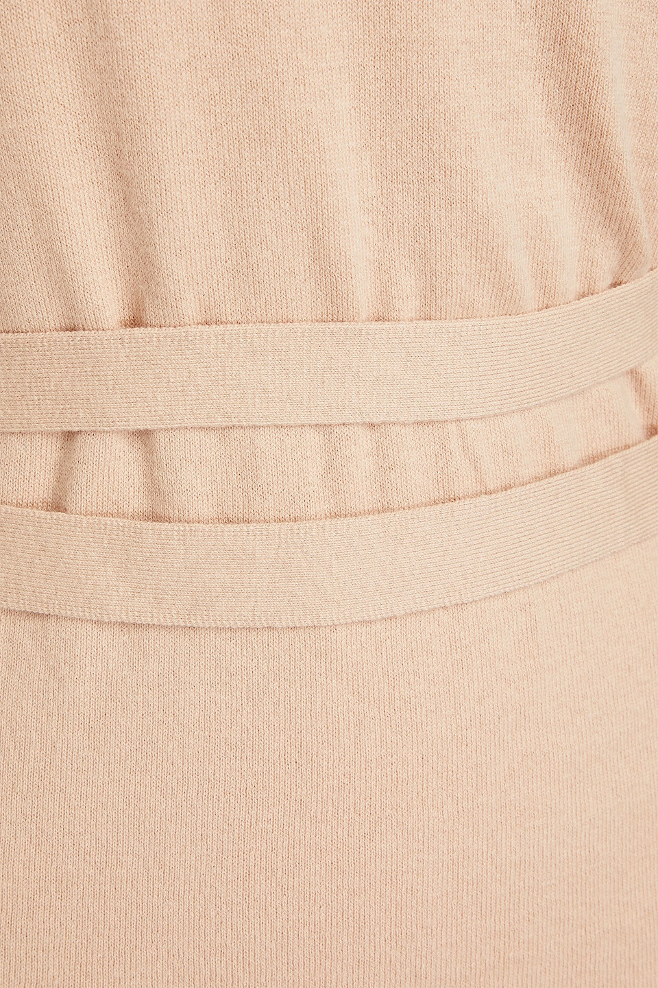 Zimmermann Dancer Layered Cotton-blend Halterneck Top In Beige