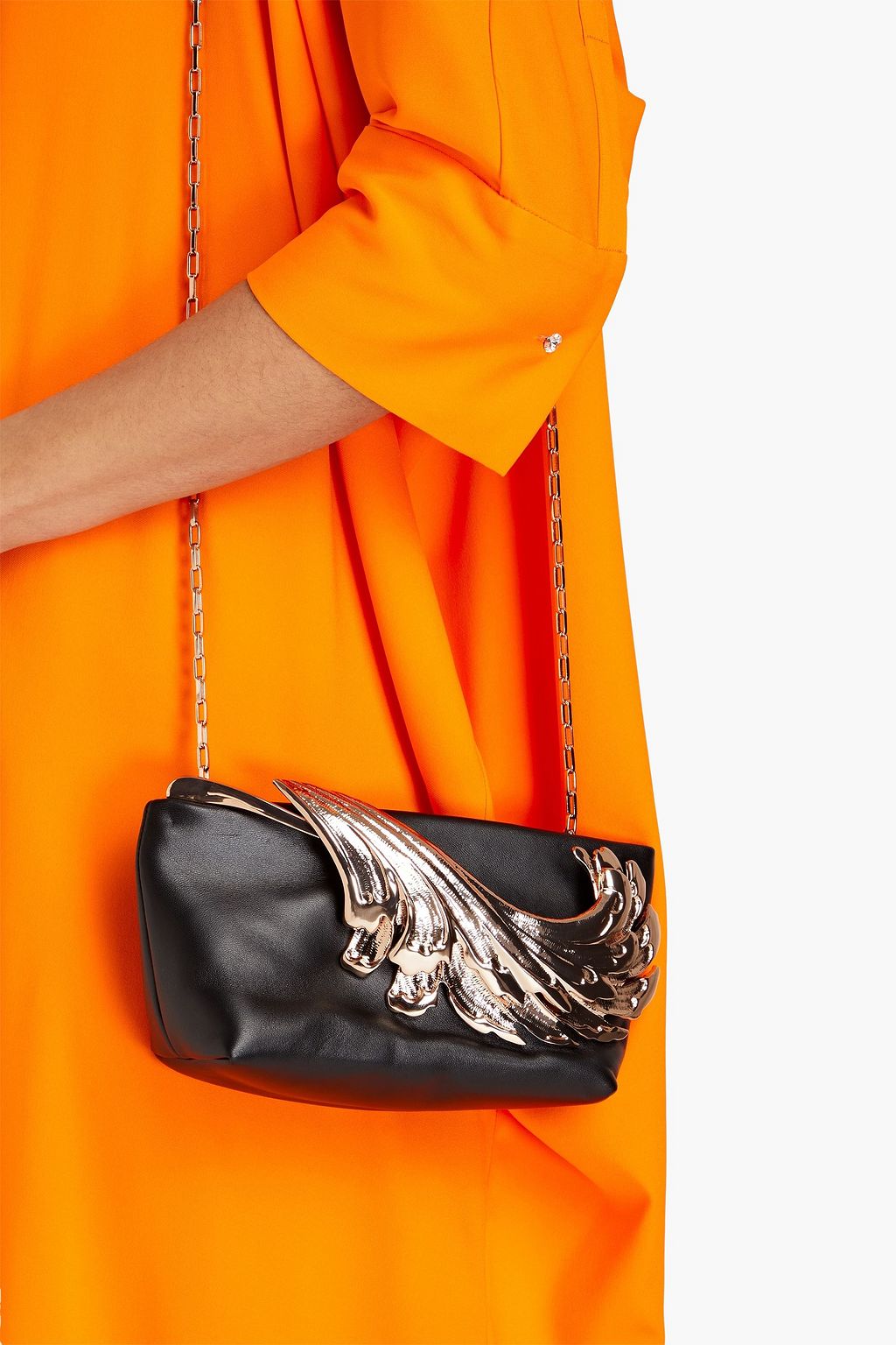 ZIMMERMANN Embellished leather clutch
