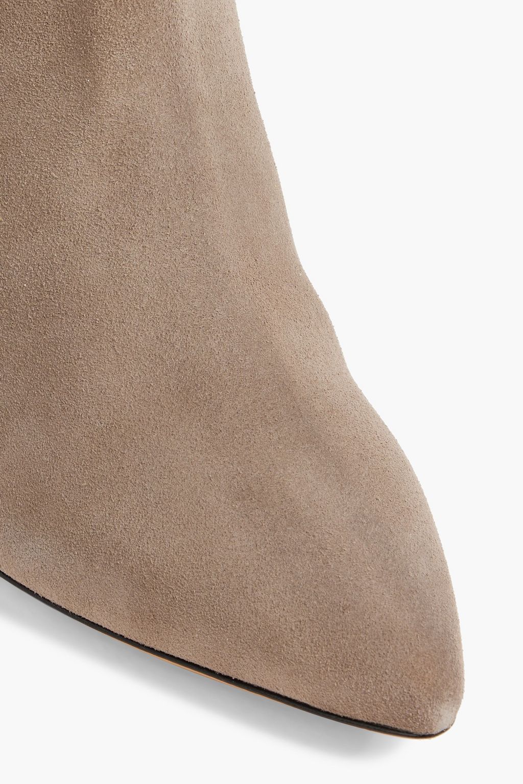 IRO Theke gathered suede ankle boots