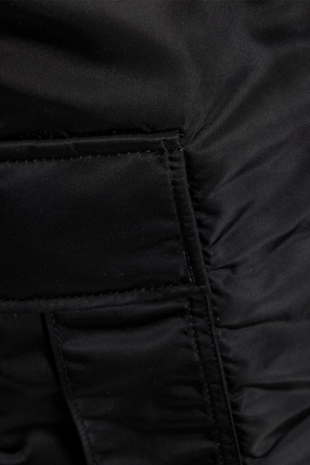 SACAI Pleated shell midi skirt